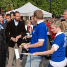 4 May: Crown Prince Haakon attends the 75th anniversary of the Norwegian 4H Organisation (Photo: 4H)